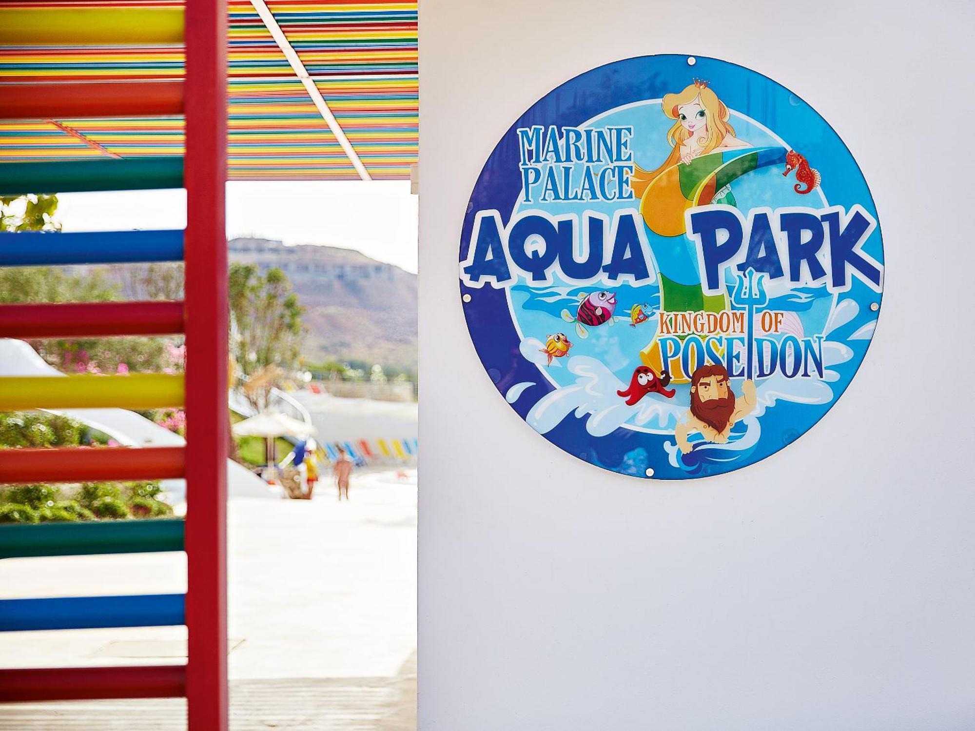 Grecotel Marine Palace & Aqua Park ريثيمنو المظهر الخارجي الصورة