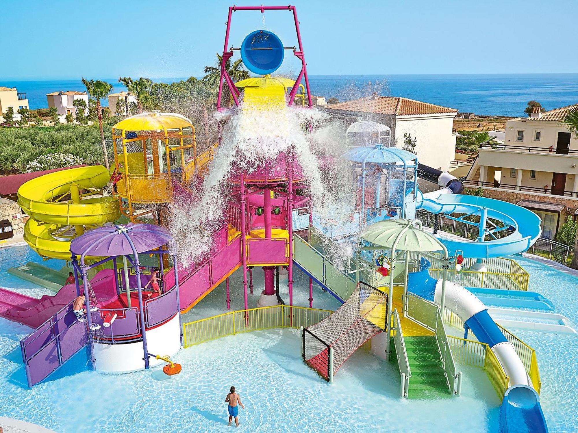 Grecotel Marine Palace & Aqua Park ريثيمنو المظهر الخارجي الصورة