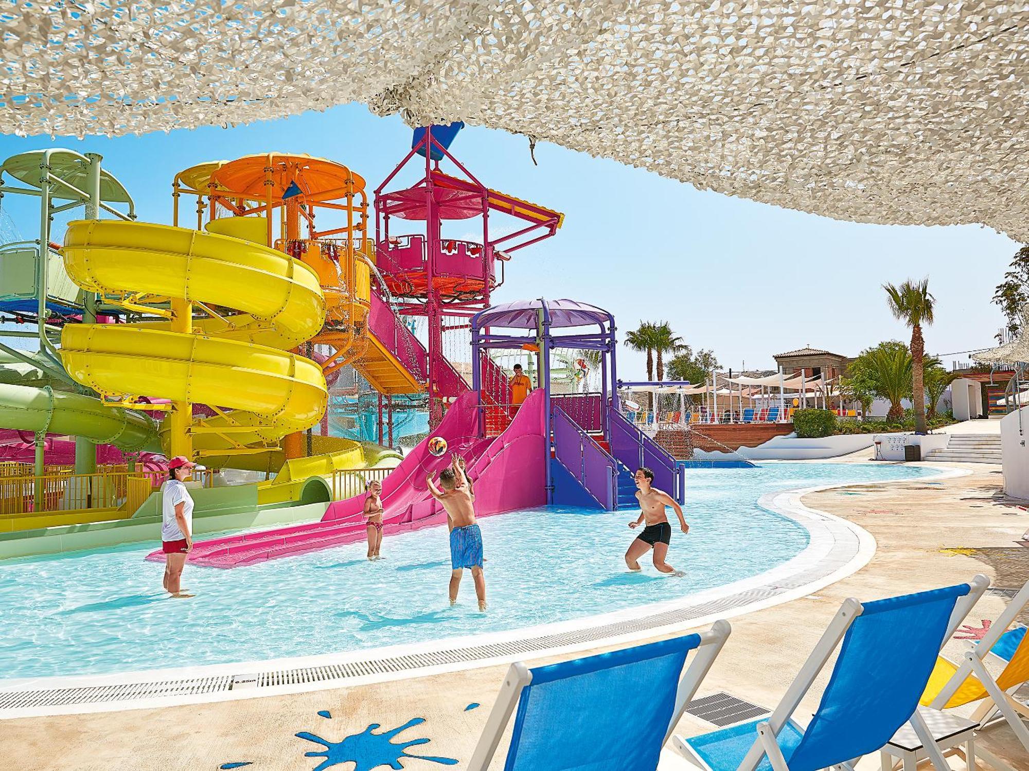 Grecotel Marine Palace & Aqua Park ريثيمنو المظهر الخارجي الصورة