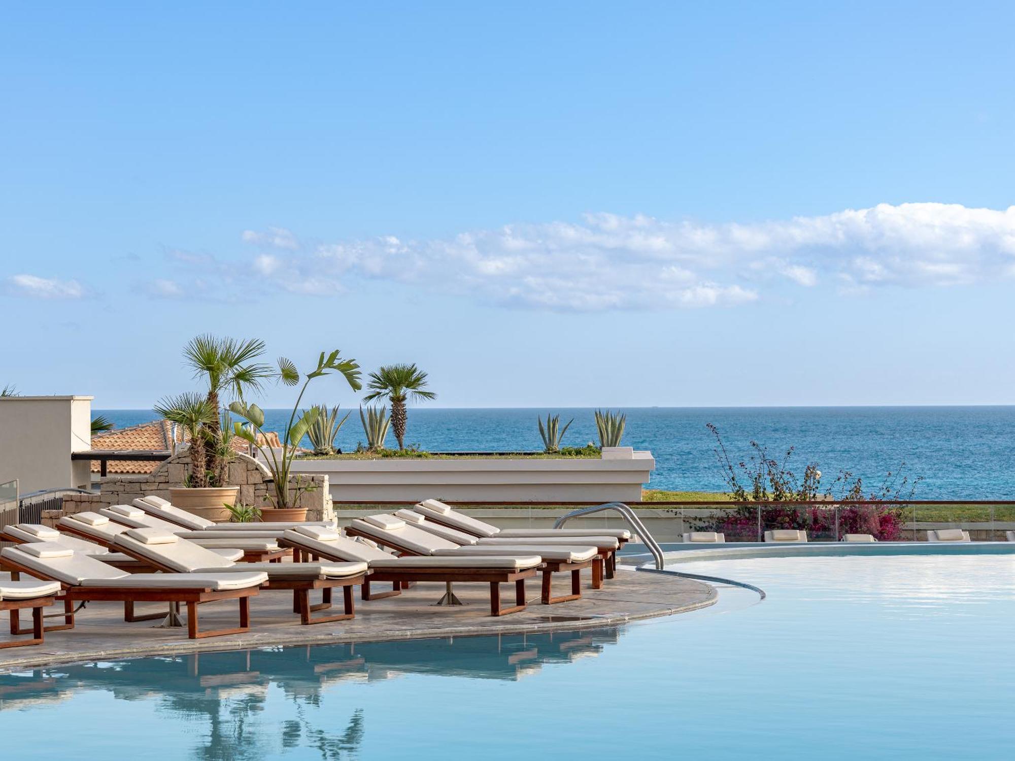 Grecotel Marine Palace & Aqua Park ريثيمنو المظهر الخارجي الصورة